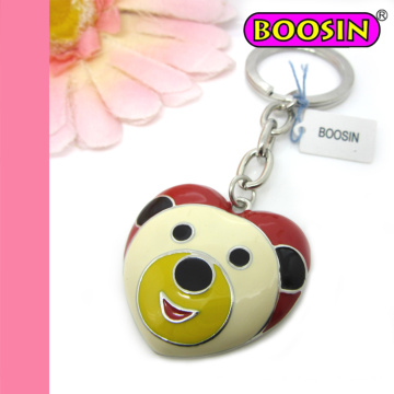 Hot Selling Bear Key Chain / Metal Animal Bear Key Ring